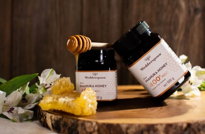 miód manuka, Wedderspoon, 400, mgo, 500g